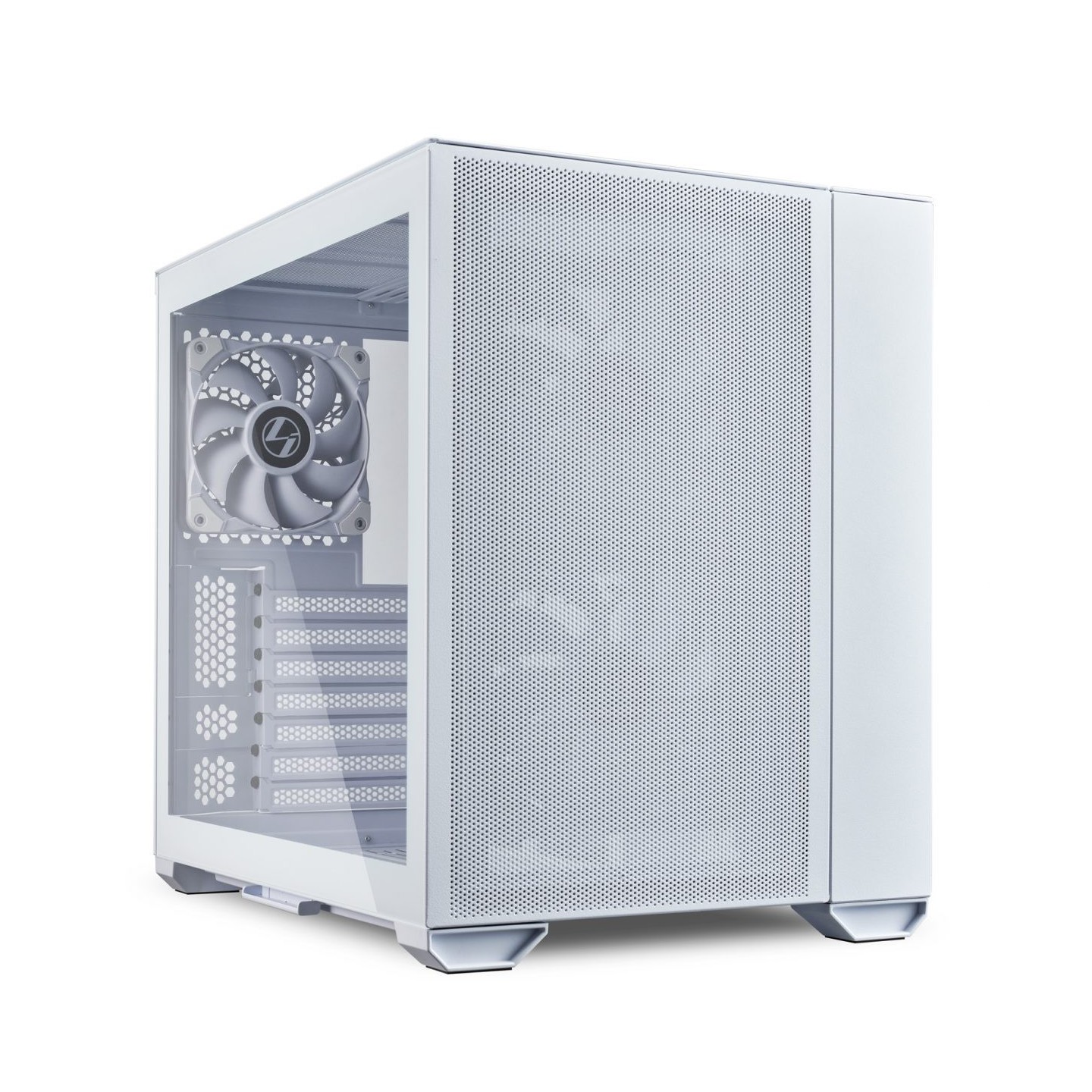 Lian Li O11 Air Mini White ATX Mini Tower PC Case w/ 3 Fans (Boxed) — Buy in Cyprus with Fast Delivery