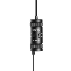 Buy BOYA wired mic - BY-M1 Pro II - 6m cable, professional lavalier mic, camera,... in Cyprus, Nicosia, Limassol, Larnaka, Pafos