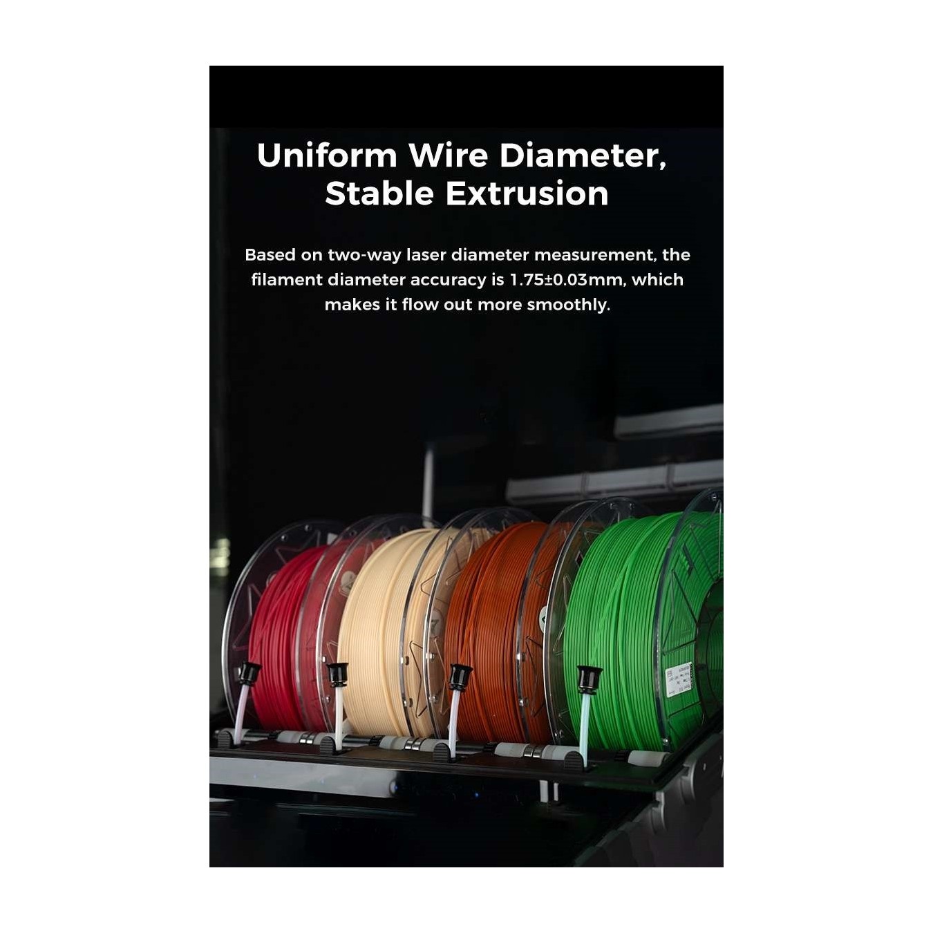 Creality Hyper PLA RFID Orange - 3301010467 - Fast Printing Filament with CFS tag 1kg 1.75 — Buy in Cyprus with Fast Delivery