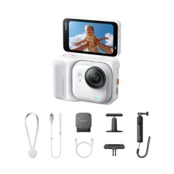 Insta360 GO Ultra Creator Bundle Arctic White - Mini 2-in-1 Tripod, Quick Release Mount, Pivot Mount
