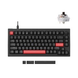 Lemokey X4 QMK Wired Mechanical Keyboard 75% Brown Switch US Layout (Boxed) — Buy in Cyprus with Fast Delivery