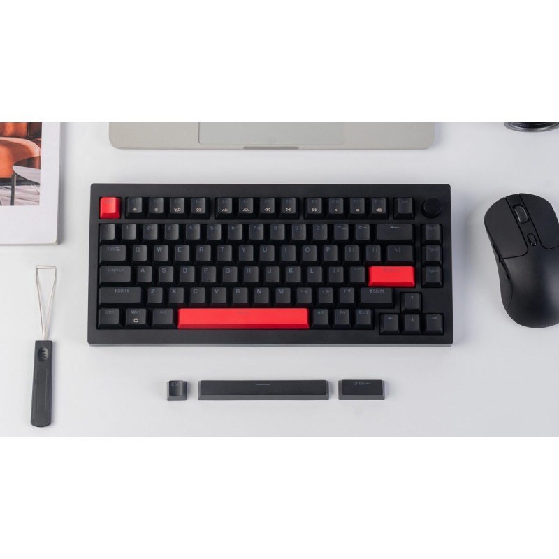 Buy Lemokey X4 QMK Wired Mechanical Keyboard - X4-A3 - 75% Brown Switch US Layout in Cyprus, Nicosia, Limassol, Larnaka, Pafos