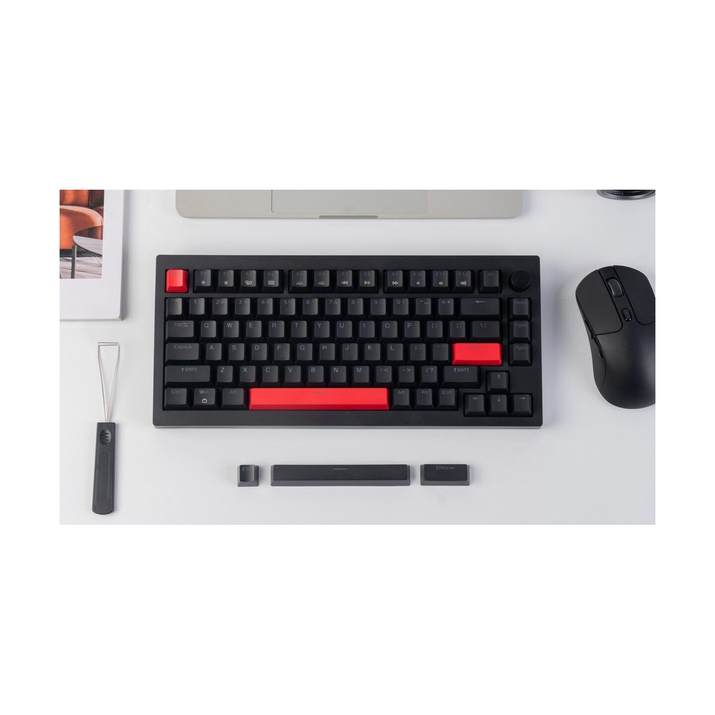 Lemokey X4 QMK Wired Mechanical Keyboard 75% Brown Switch US Layout (Boxed) — Buy in Cyprus with Fast Delivery