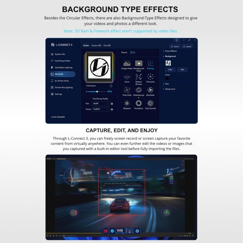 Buy Lian Li Galahad II LCD - 280 TL - Wireless Black - AIO Water Cooler - AM5 AM... in Cyprus, Nicosia, Limassol, Larnaka, Pafos