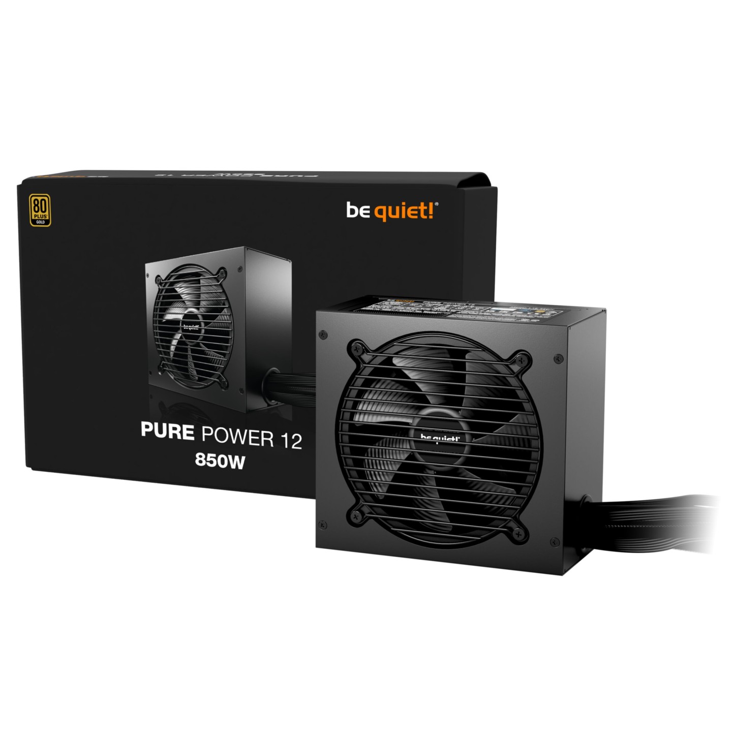 be quiet! Pure Power 12 850W ATX 3.1 80+ Gold Non-Modular PCIe 5.1 (Boxed) — Buy in Cyprus with Fast Delivery