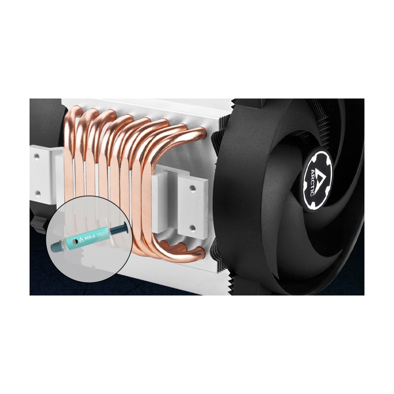 Buy ARCTIC Freezer - 4U-M Rev. 2 - Multicompatible CPU Server Cooler SP6 sTR5 SP... in Cyprus, Nicosia, Limassol, Larnaka, Pafos
