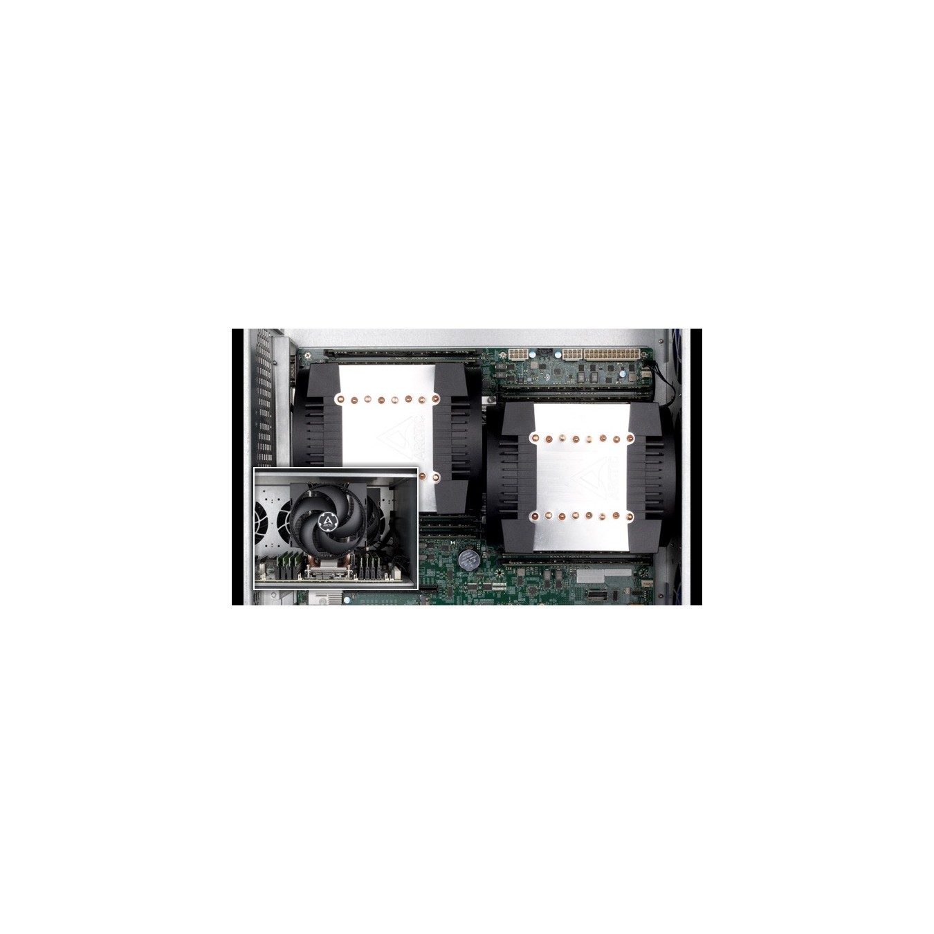 ARCTIC Freezer - 4U-M Rev. 2 - Multicompatible CPU Server Cooler SP6 sTR5 SP3 TR4 sTRX4 sWRX8 4189 4677