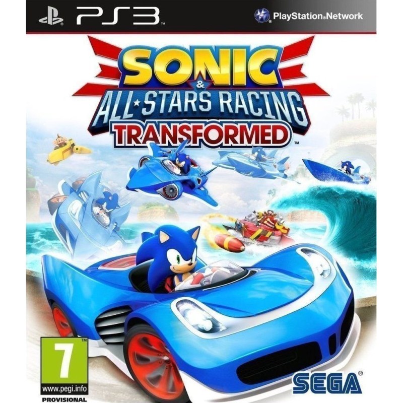 Buy SONIC ALL-STARS RACING TRANSFORMED - PS3 in Cyprus, Nicosia, Limassol, Larnaka, Pafos