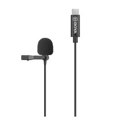 Buy BOYA Lavalier microphone - BY-M3 - for USB TYPE-C devices in Cyprus, Nicosia, Limassol, Larnaka, Pafos