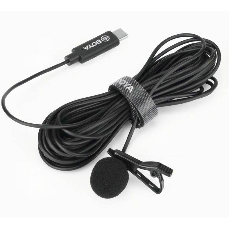Buy BOYA Lavalier microphone - BY-M3 - for USB TYPE-C devices in Cyprus, Nicosia, Limassol, Larnaka, Pafos