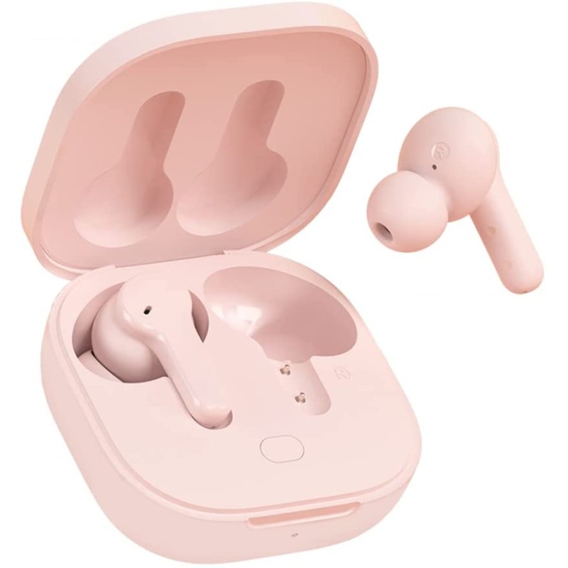 Buy QCY Earbuds - T13 - TWS Pink Dual Driver 4-mic Noise Cancel True Wireless Ea... in Cyprus, Nicosia, Limassol, Larnaka, Pafos