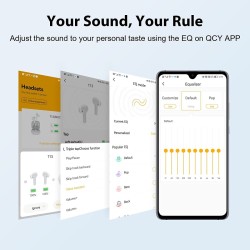 Buy QCY Earbuds - T13 - TWS Pink Dual Driver 4-mic Noise Cancel True Wireless Ea... in Cyprus, Nicosia, Limassol, Larnaka, Pafos