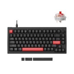 Buy Lemokey X4 QMK - X4-A1 - Wired Mechanical Keyboard 75% Red Switch US Layout in Cyprus, Nicosia, Limassol, Larnaka, Pafos