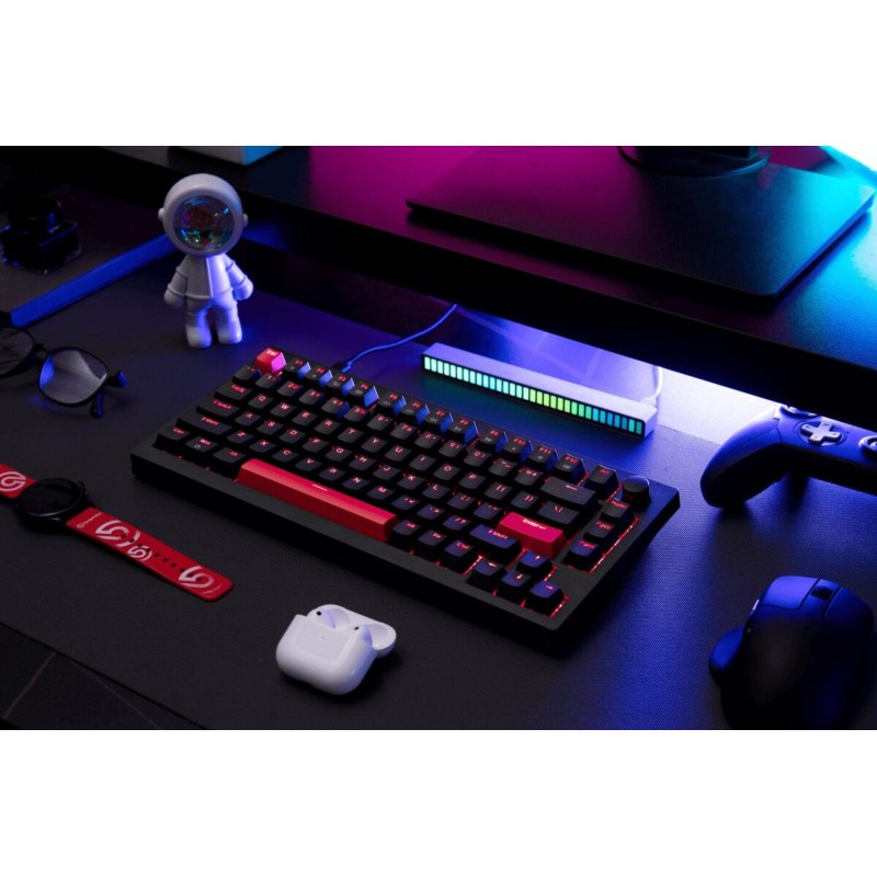 Buy Lemokey X4 QMK - X4-A1 - Wired Mechanical Keyboard 75% Red Switch US Layout in Cyprus, Nicosia, Limassol, Larnaka, Pafos