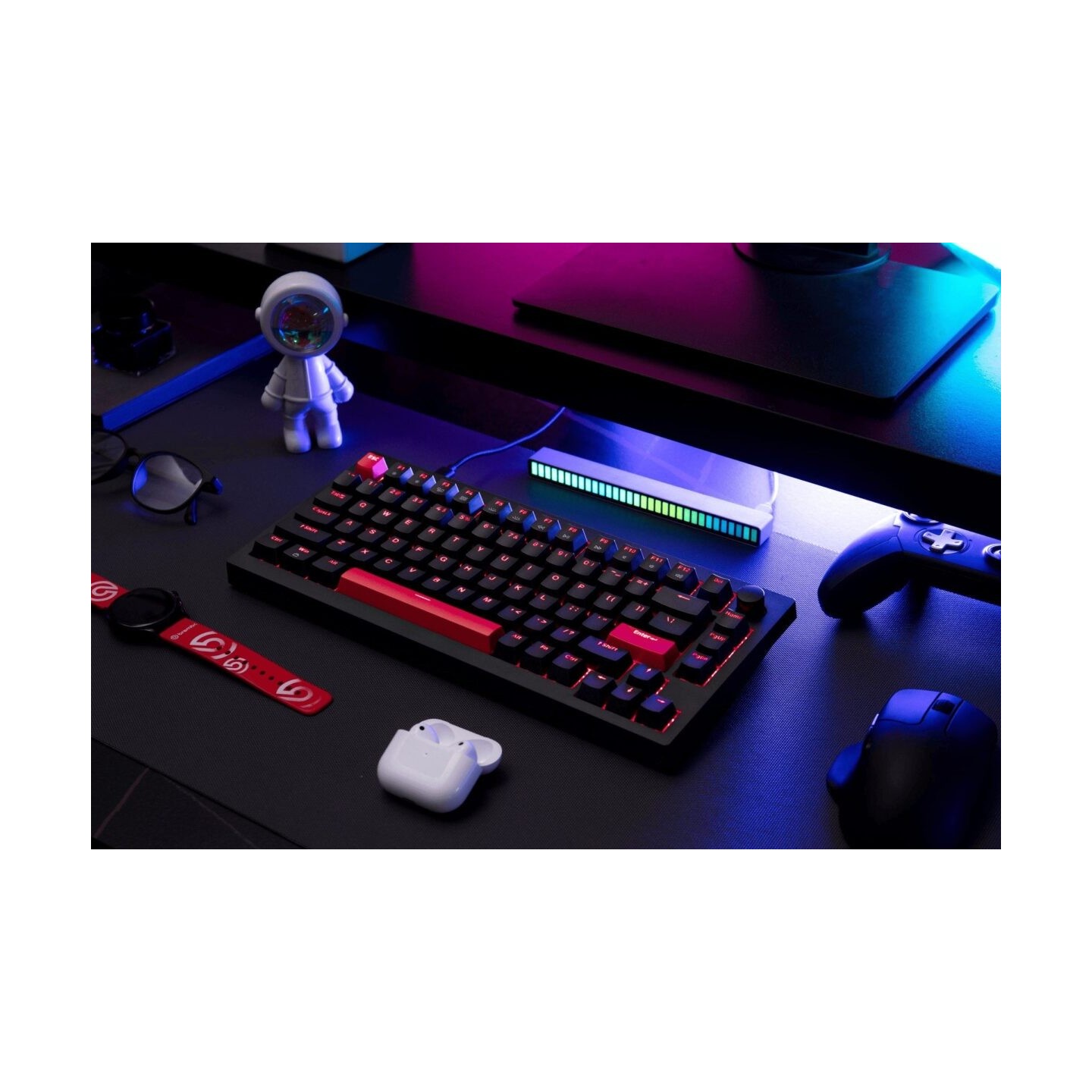 Lemokey X4 QMK X4-A1 Wired Mechanical Keyboard 75% Red Switch US (Boxed) — Buy in Cyprus with Fast Delivery