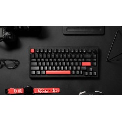 Buy Lemokey X4 QMK - X4-A1 - Wired Mechanical Keyboard 75% Red Switch US Layout in Cyprus, Nicosia, Limassol, Larnaka, Pafos