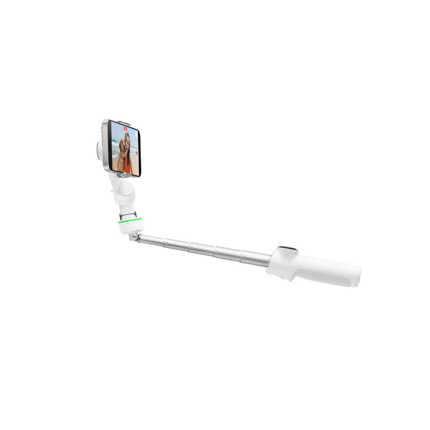 Insta360 Gimbal Stabilizer for Smartphone USB-C - Flow 2 Pro - Standard Version (White) A.I. Powered