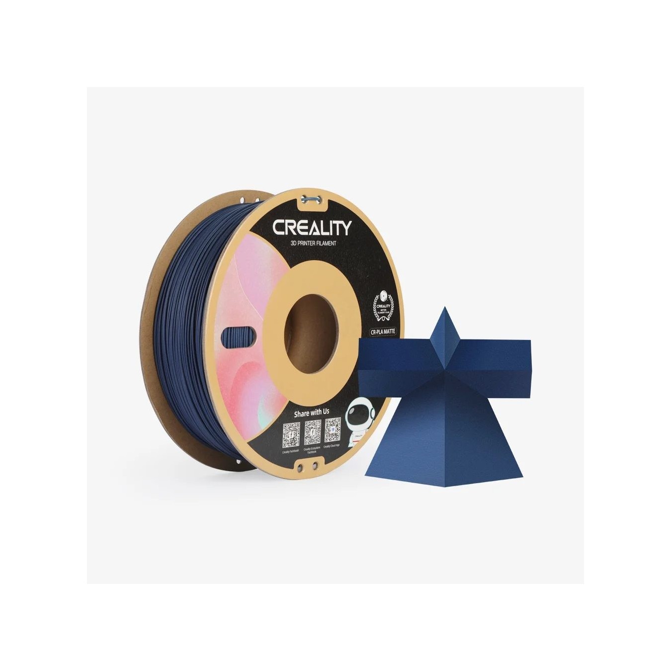 CREALITY CR-PLA Matte Navy Blue, 3D Printer Filament 1 kg Spool,1.75mm - 3301010298 - — Buy in Cyprus with Fast Delivery