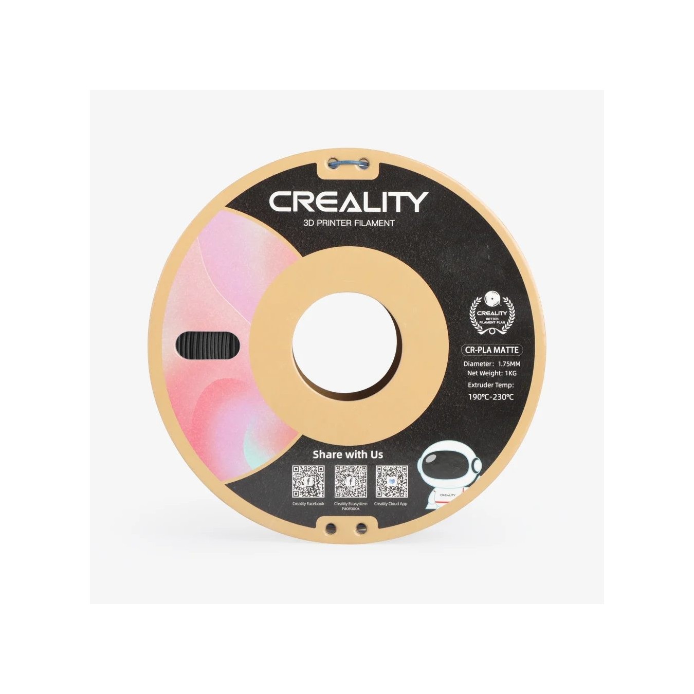 CREALITY CR-PLA Matte Navy Blue, 3D Printer Filament 1 kg Spool,1.75mm - 3301010298 - — Buy in Cyprus with Fast Delivery