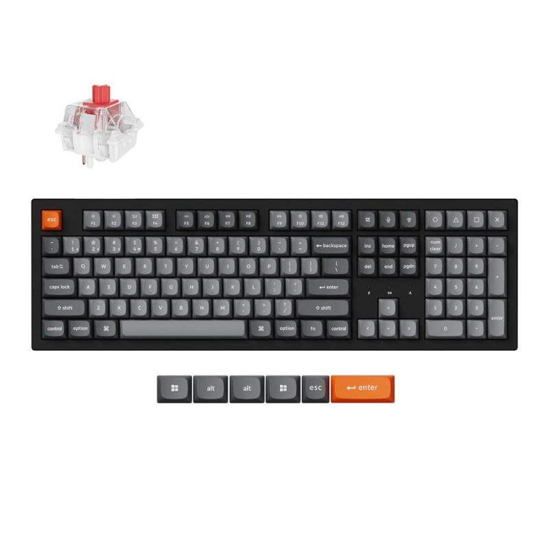 Buy Keychron K10 Max - K10M-H1 - QMK Wireless Mechanical Keyboard Red Switch RGB... in Cyprus, Nicosia, Limassol, Larnaka, Pafos