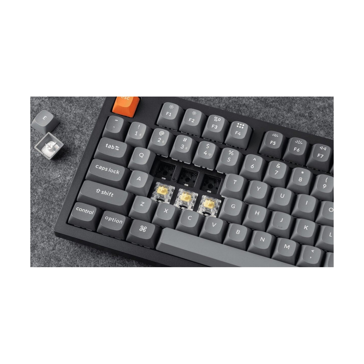 Keychron K10 Max K10M-H1 QMK Wireless Mechanical Keyboard Red Switch RGB 100% US ANSI (Boxed)