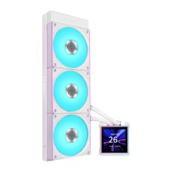 Buy Lian Li Hydroshift II White - LCD-S 360CL - RGB AIO CPU Cooler - 3.4' Screen... in Cyprus, Nicosia, Limassol, Larnaka, Pafos