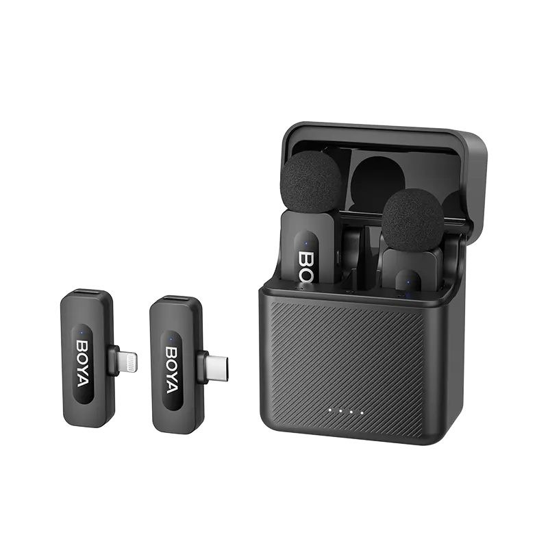 Buy BOYA Combo Mobile Wireless Microphone for Android iPhone - BY-V3 - USB-C & L... in Cyprus, Nicosia, Limassol, Larnaka, Pafos