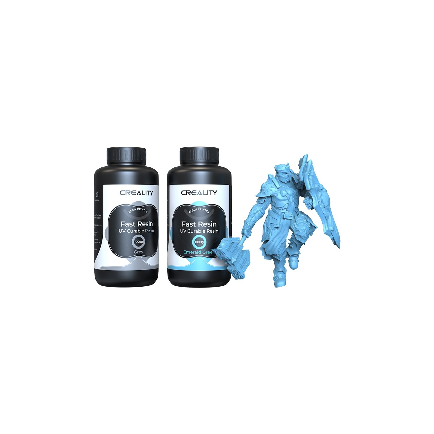 Creality Fast Resin UV Curable Resin - 3302180005 - Gray — Buy in Cyprus with Fast Delivery