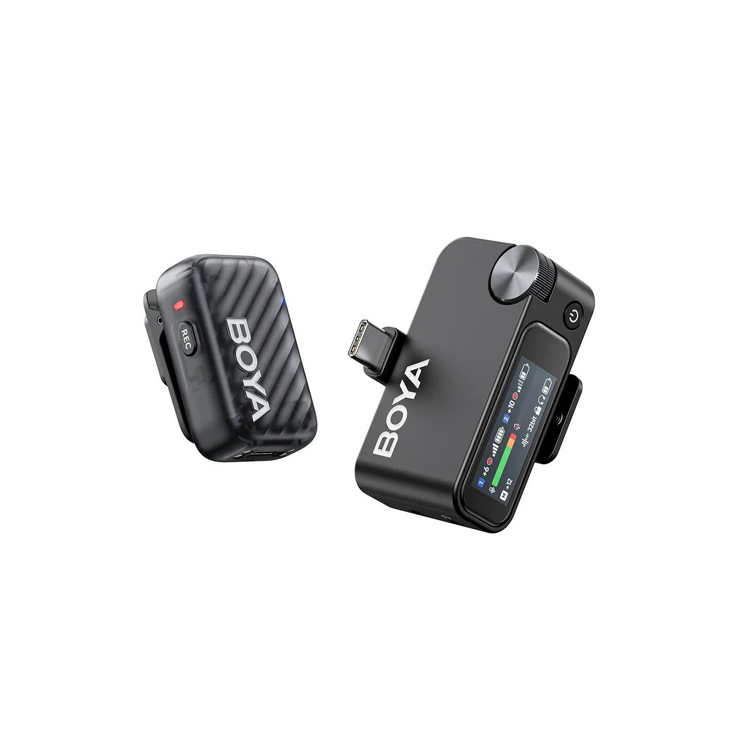 BOYAMIC Wireless HD Microphone USB-C &Camera 2x RXs 32bit Float Onboard Rec 300m 15h - 2-02 — Buy in Cyprus with Fast Delivery