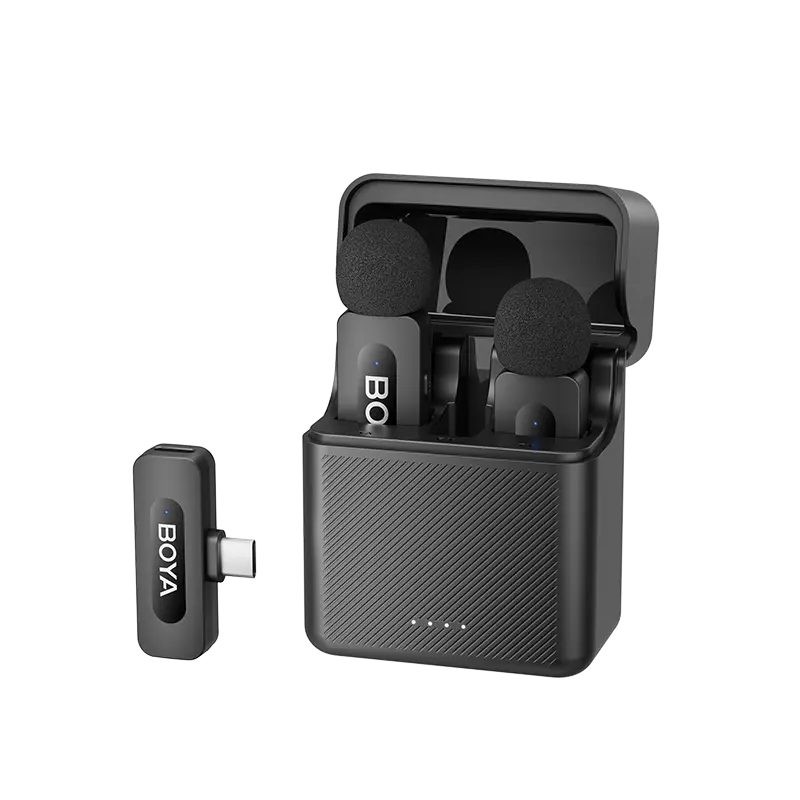 Buy BOYA Mobile Wireless Mic - BY-V30 - 2 person vlog, USB-C, charging case, 100... in Cyprus, Nicosia, Limassol, Larnaka, Pafos