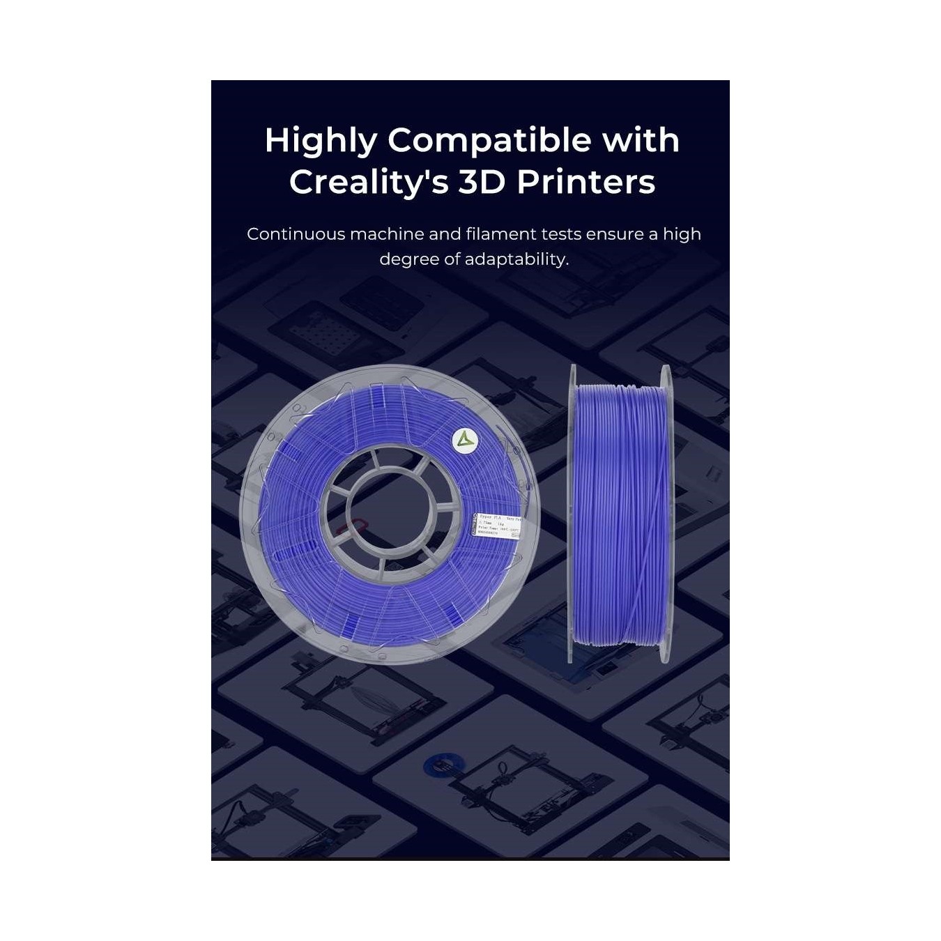 Creality Hyper PLA - 3301010405 - RFID White CFS tag 1kg 1.75 — Buy in Cyprus with Fast Delivery