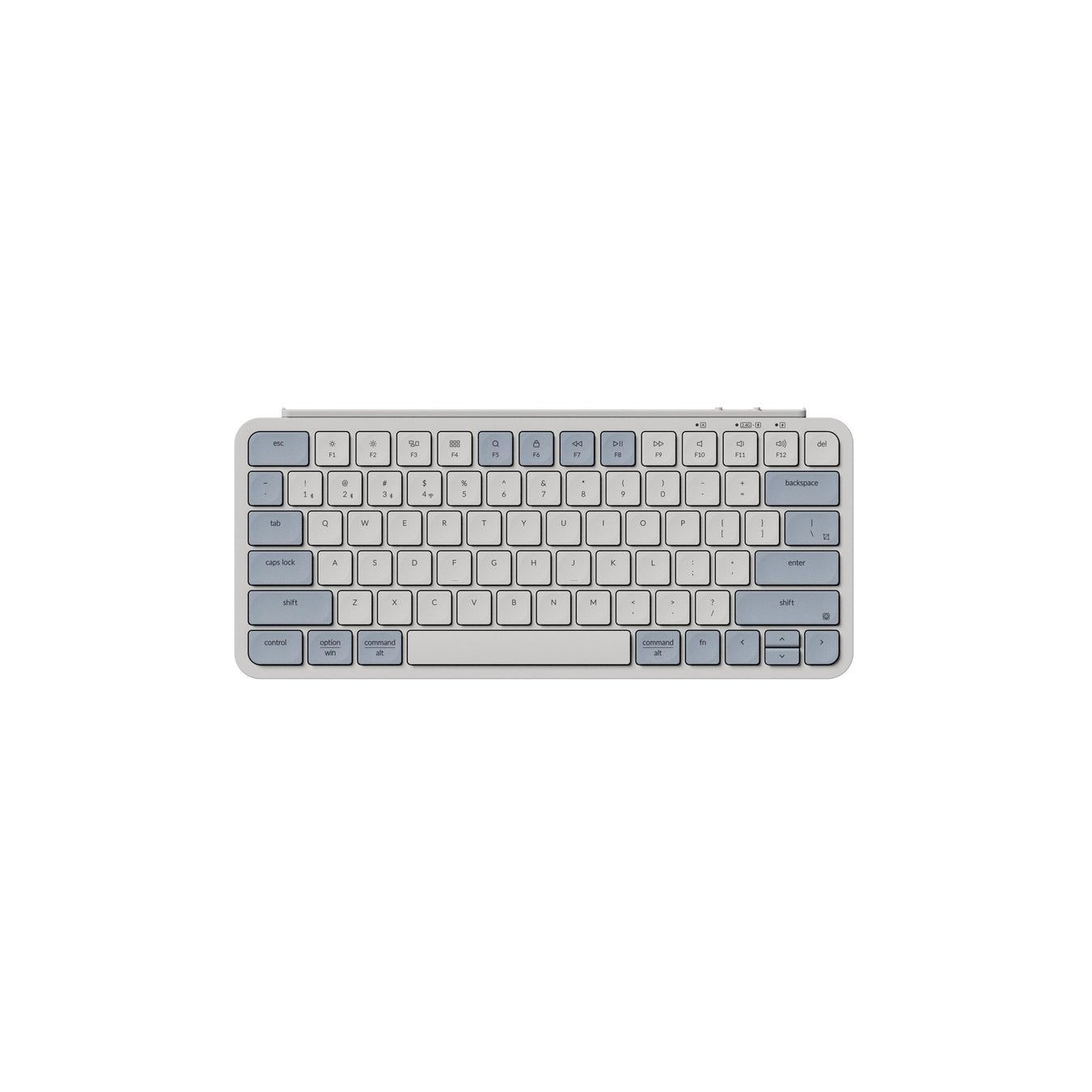Keychron B1 Pro - B1P-K11 - Ultraslim Mini Wireless BT Keyboard ZMK Online customize Retro Blue 75% US
