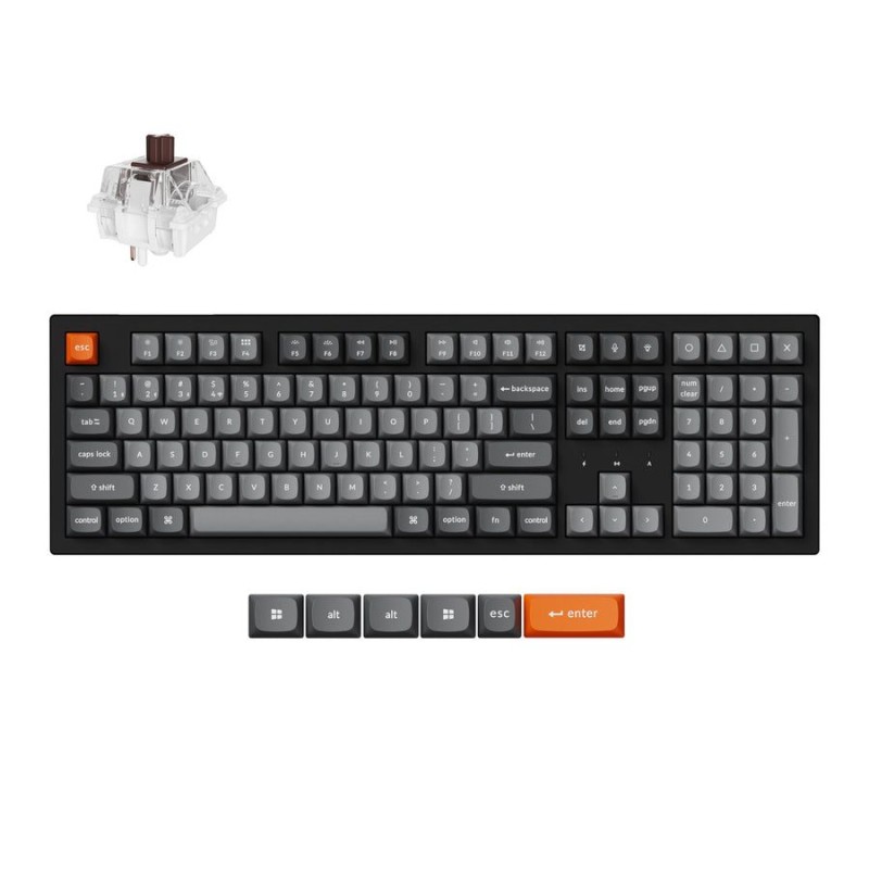 Buy Keychron K10 Max - K10M-H3 - QMK Wireless Mechanical Keyboard Brown Switch H... in Cyprus, Nicosia, Limassol, Larnaka, Pafos