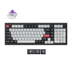 Keychron Q5 HE Q5H-M1 Wireless Hall Effect Keyboard Purple Switch 96% US (Boxed) — Buy in Cyprus with Fast Delivery