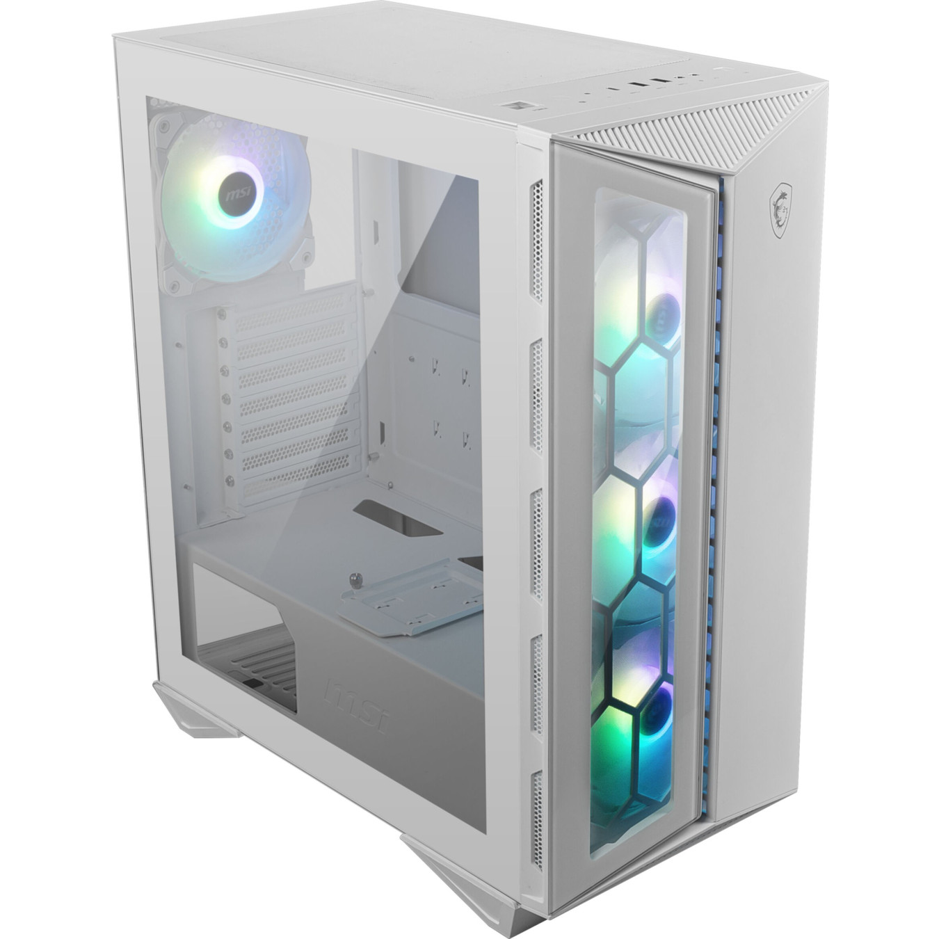 MSI MPG GUNGNIR 110R - Mid-Tower PC Case - White, ATX/mATX/Mini-ITX Support — Buy in Cyprus with Fast Delivery