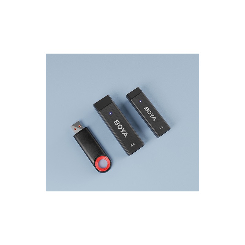 Buy Boya BY-W4 Ultracompact 2.4GHz Four-Channel Wireless Microphone System (4 pe... in Cyprus, Nicosia, Limassol, Larnaka, Pafos