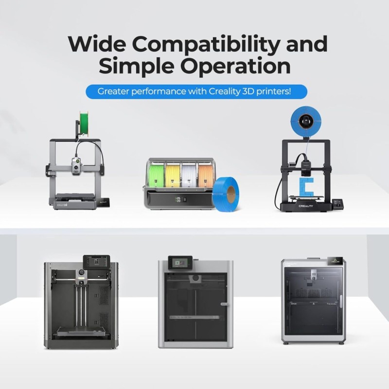 Buy Creality Value Pack - CR-PETG - 2kg - No Reel - Black & White 3D Printer Fil... in Cyprus, Nicosia, Limassol, Larnaka, Pafos