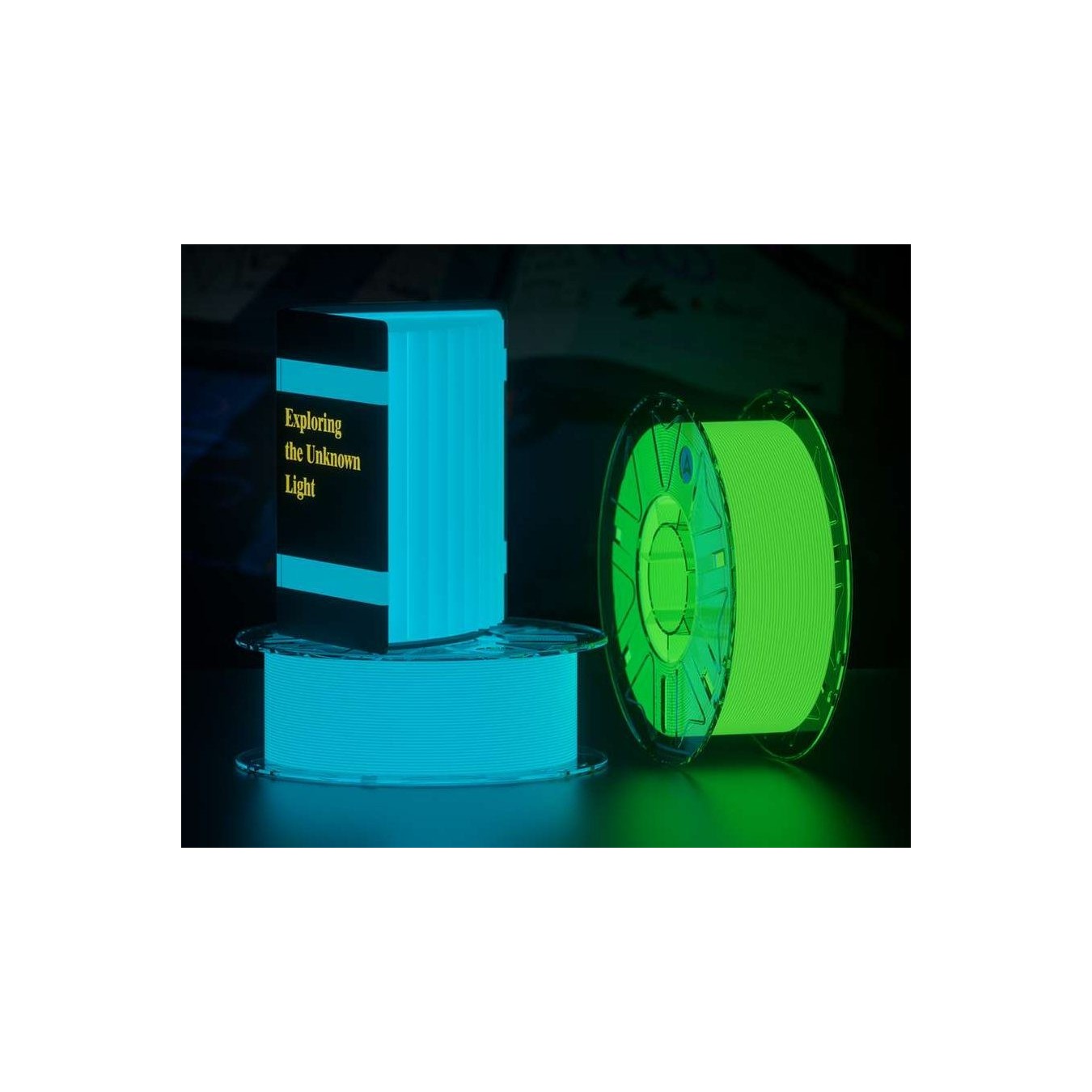 Creality Hyper Luminous PLA Green - Fast 3D Printer Filament, RFID 1 kg Spool 1.75 — Buy in Cyprus with Fast Delivery