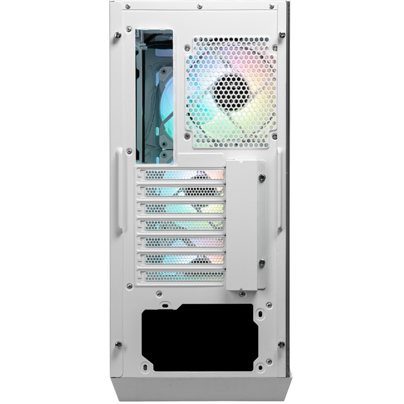MSI MPG GUNGNIR 110R - Mid-Tower PC Case - White, ATX/mATX/Mini-ITX Support — Buy in Cyprus with Fast Delivery