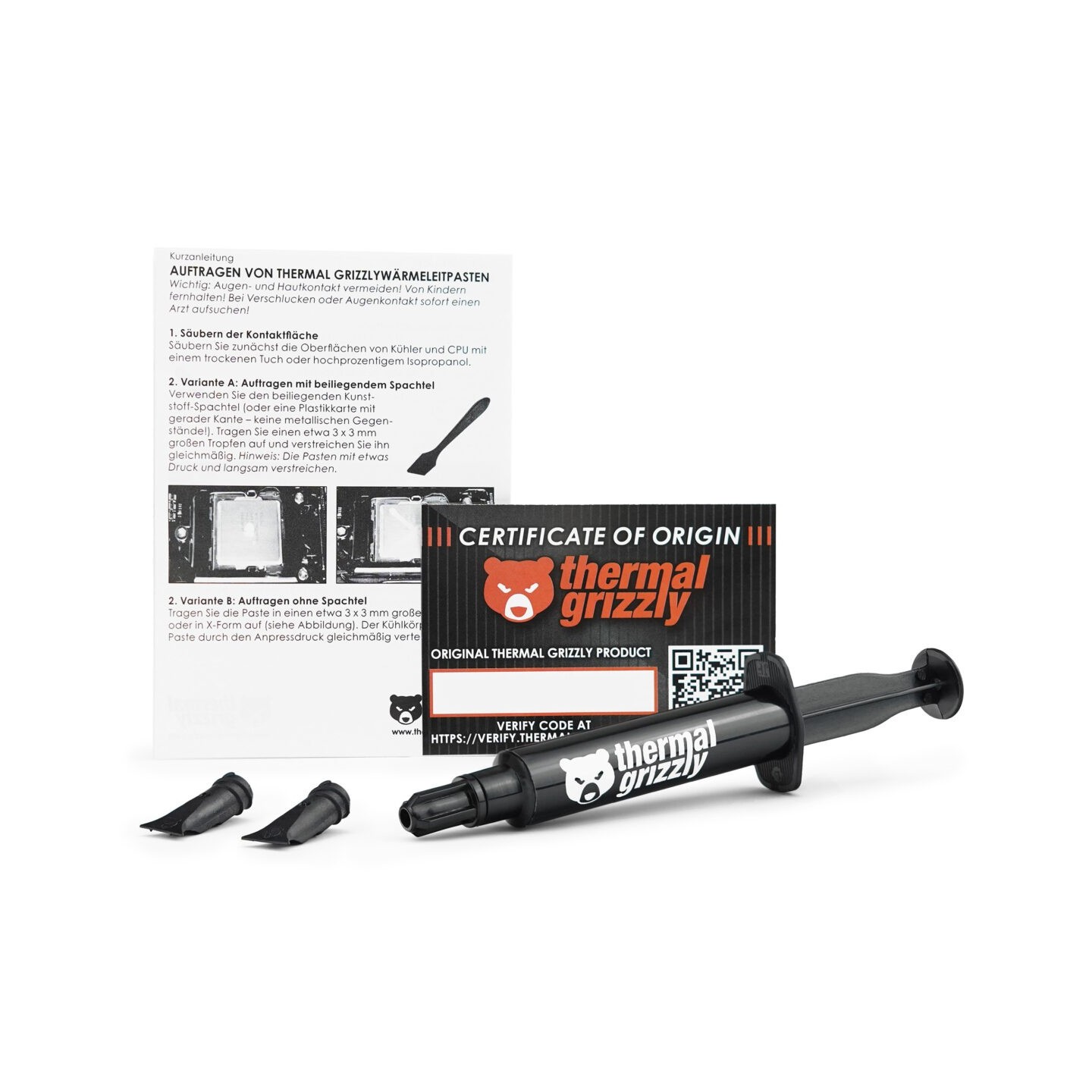 Thermal Grizzly Kryonaut 11.1g 3ml High Performance Thermal Paste (Boxed) — Buy in Cyprus with Fast Delivery