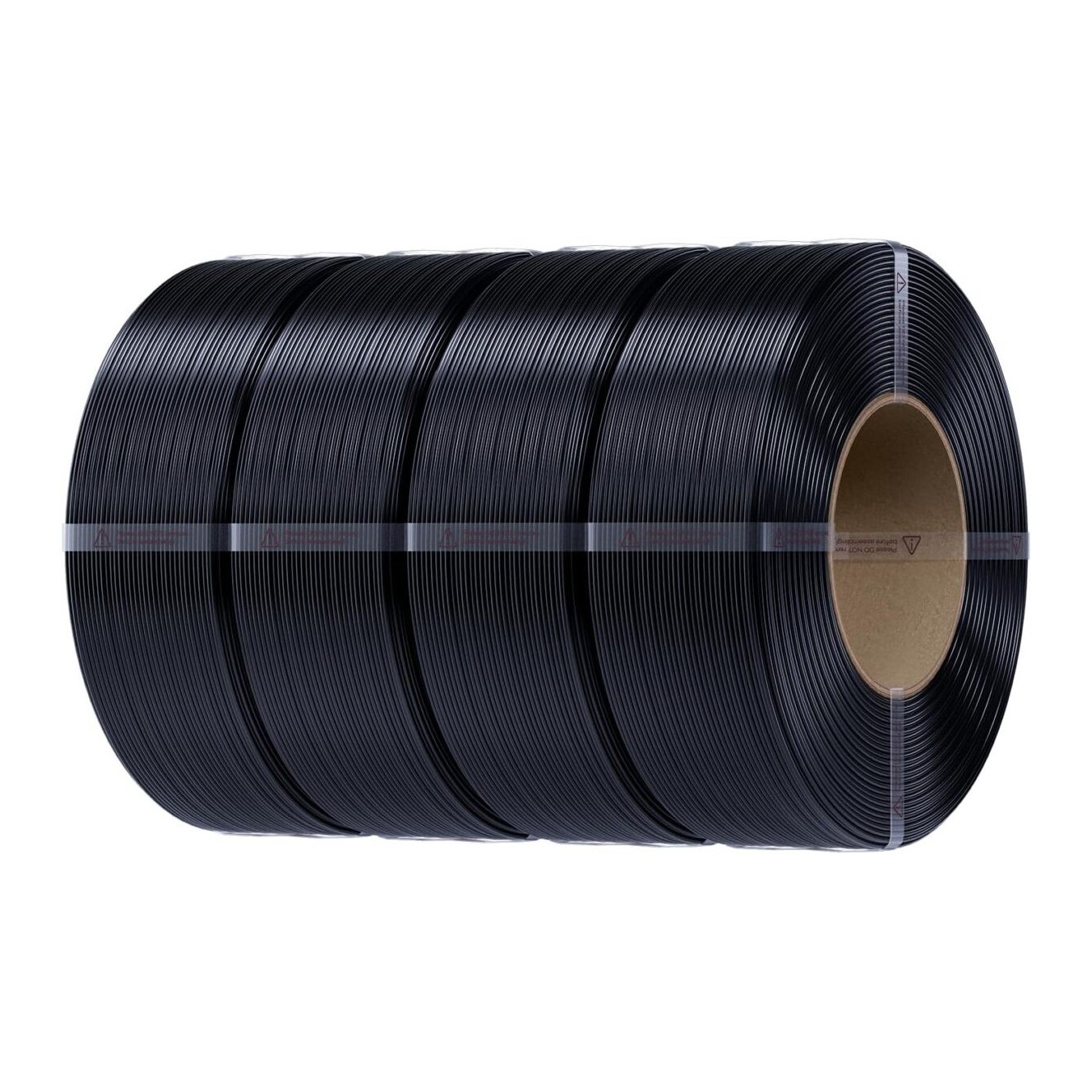 Creality Filament - CR-PETG - Value Pack 4kg - No Reel - 4x Black 3D Printer Filament Refill