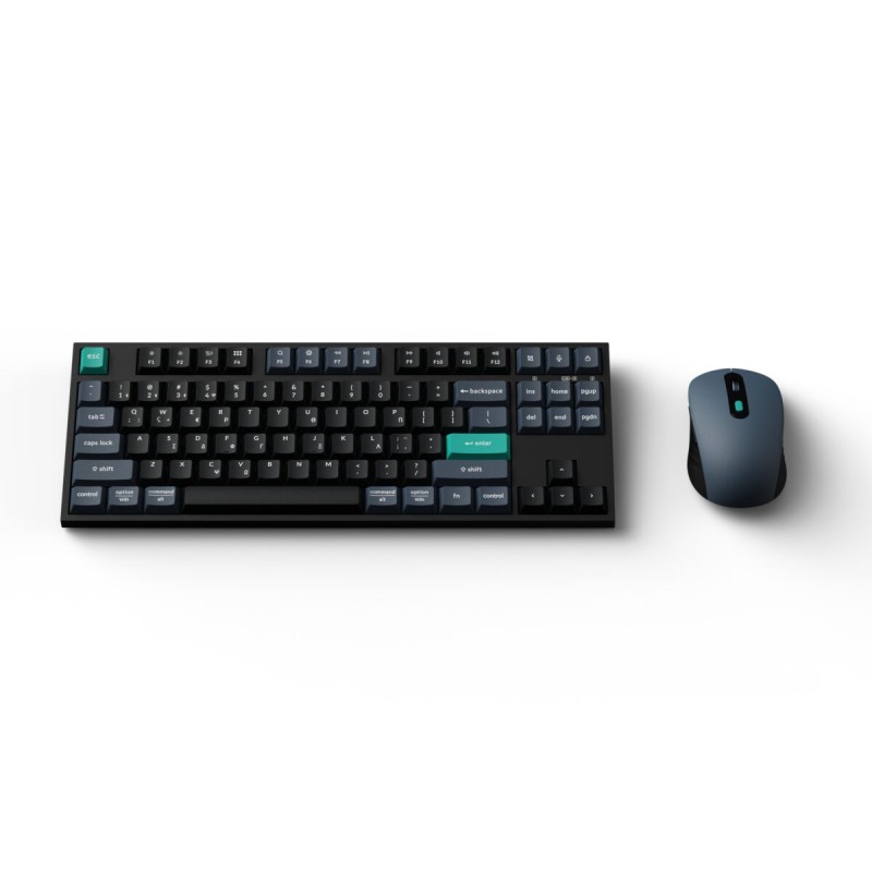 Keychron B33 Combo KCBD1-GR Wireless Keyboard & Mouse 80% Greek Black-Green (Boxed) — Buy in Cyprus with Fast Delivery