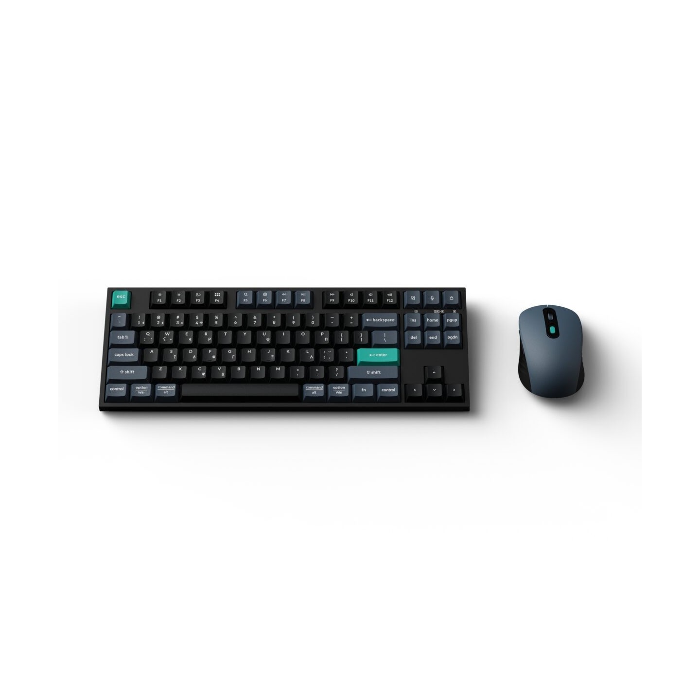 Keychron B33 Combo KCBD1-GR Wireless Keyboard & Mouse 80% Greek Black-Green (Boxed) — Buy in Cyprus with Fast Delivery