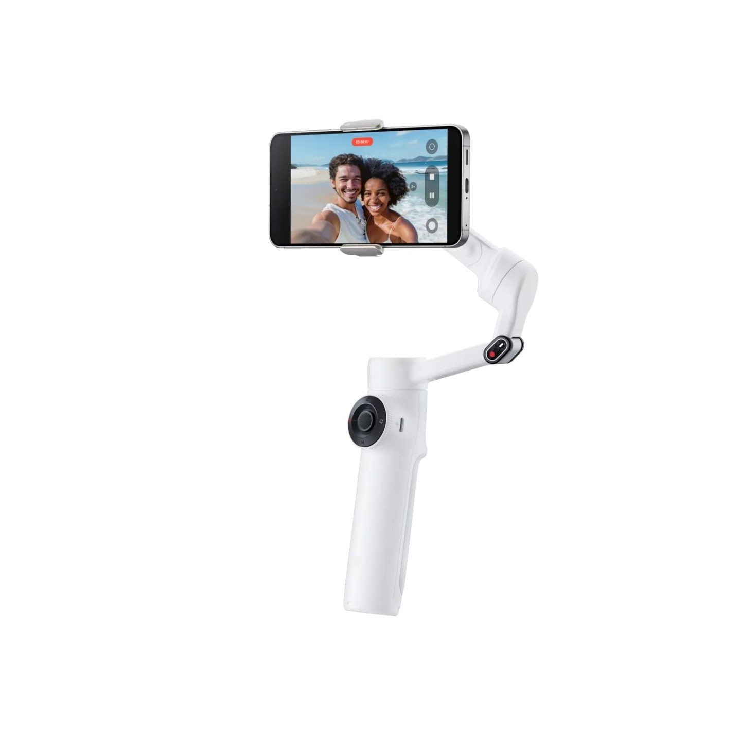 Insta360 Flow Standard Bundle White - Flow 2 - A.I. Powered Gimbal Stabilzer for Smartphone USB-C