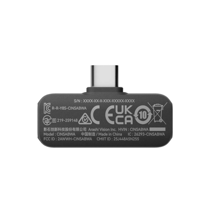 Buy Insta360 Microphone Air - 1 Transmitter, 1 Receiver - 10H Battery, 300m rang... in Cyprus, Nicosia, Limassol, Larnaka, Pafos