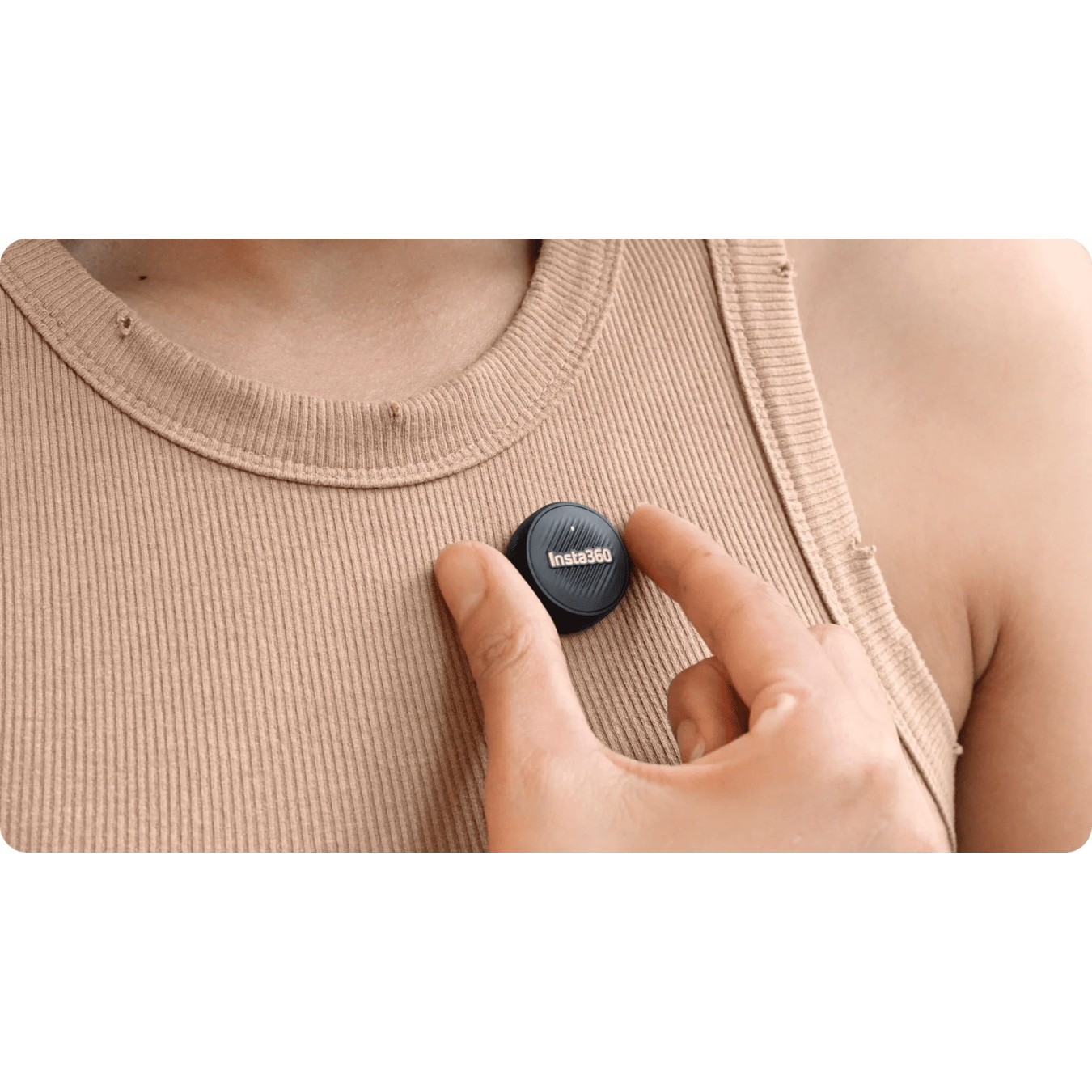 Insta360 Microphone Air - 1 Transmitter, 1 Receiver - 10H Battery, 300m range, built-in noise reduct