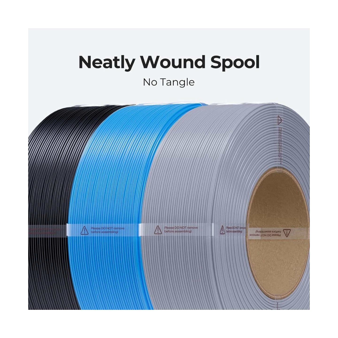 Creality Value Pack - CR-PETG - 2kg - No Reel - 2x Gray 3D Printer Filament Refill — Buy in Cyprus with Fast Delivery