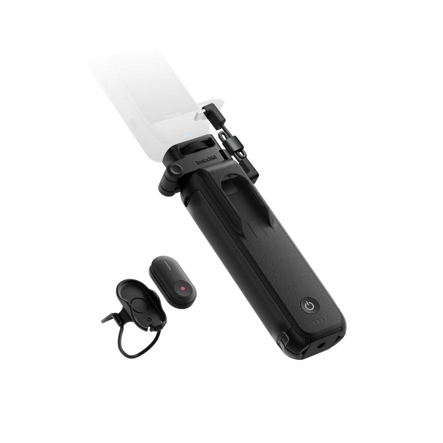 Insta360 FOMO Power Handle - Pre-recording mode, foldable design — Buy in Cyprus with Fast Delivery