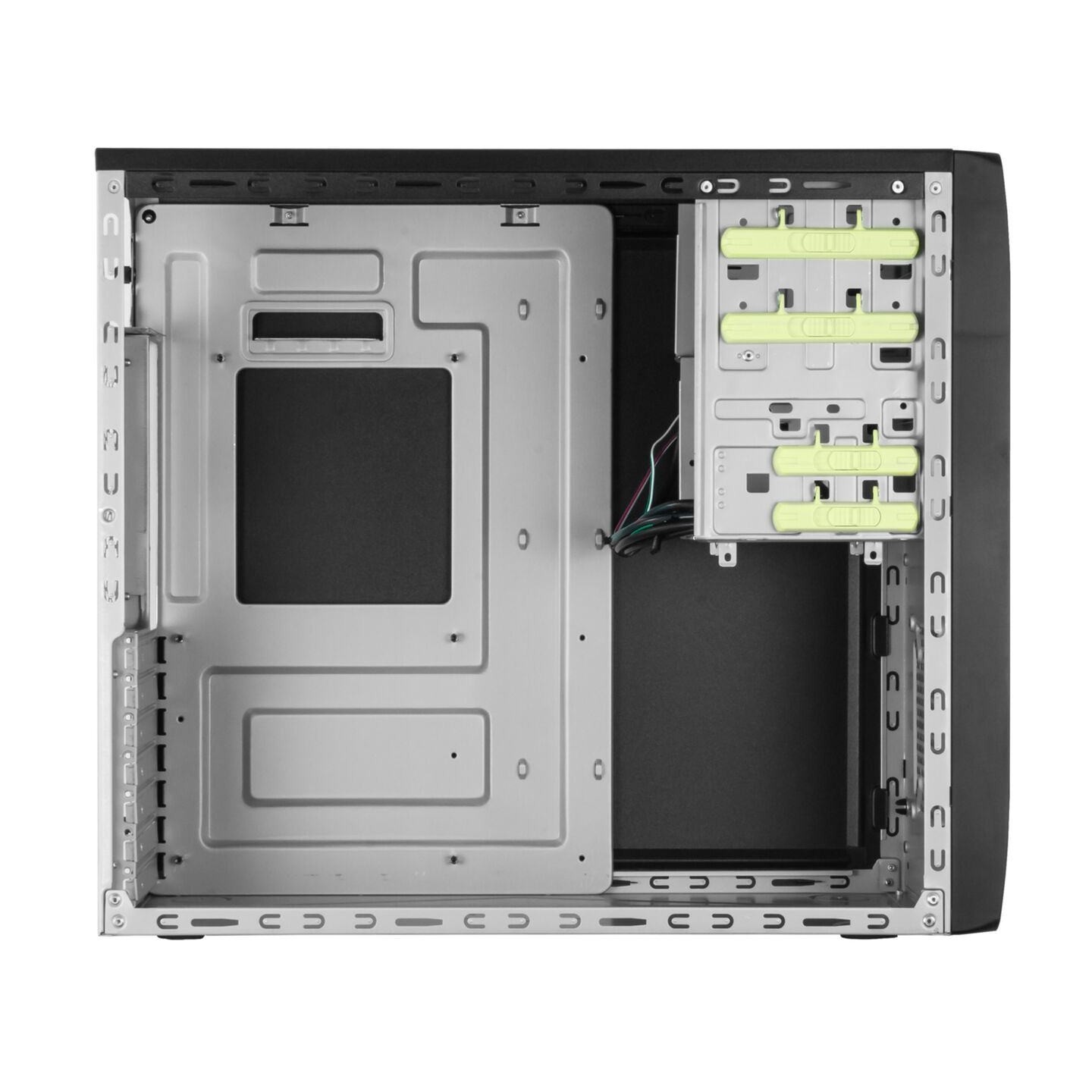 Chieftec CG-04B-OP - Mid Tower PC Case, Black, ATX/mATX/Mini-ITX, 380mm GPU, 140mm CPU Cooler (Boxed)