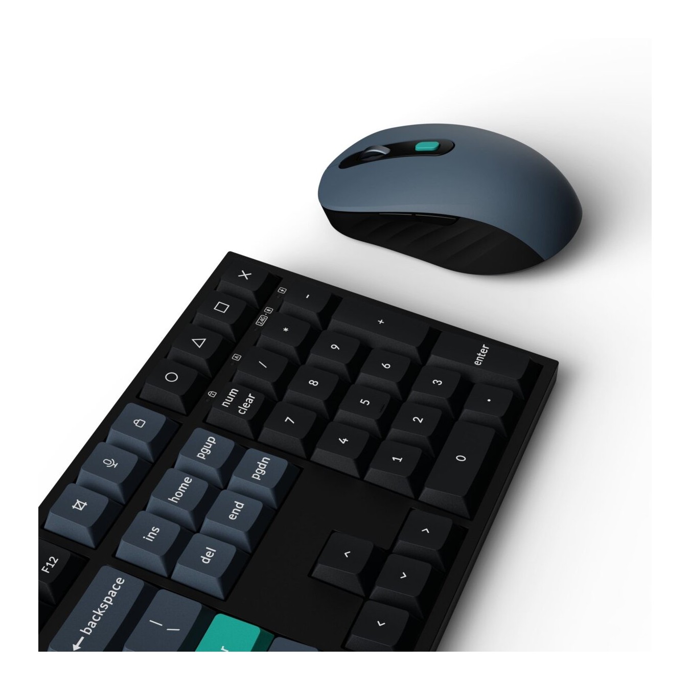 Keychron B36 Combo - KCBD2-GR - Wireless Keyboard and Mouse - 100% GR Layout - Black-Green — Buy in Cyprus with Fast Delivery